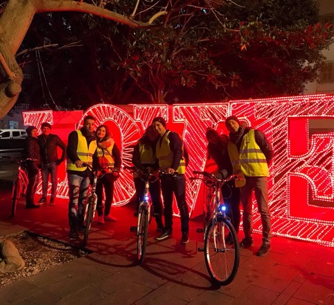 SAN VALENTINO IN BICICLETTA DOMENICA 14 FEBBRAIO ORE  10 MOSTRA D’OLTREMARE 