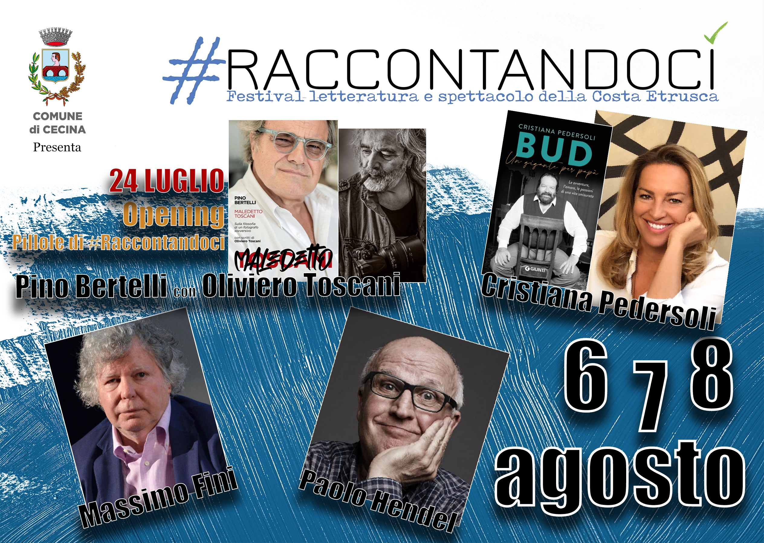 #RACCONTANDOCI, CON PAOLO HENDEL, CRISTIANA PEDERSOLI