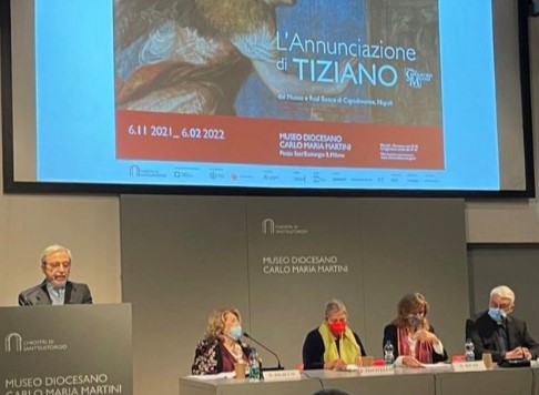 L’ANNUNCIAZIONE DI TIZIANO CAPOLAVORO PER MILANO 2021