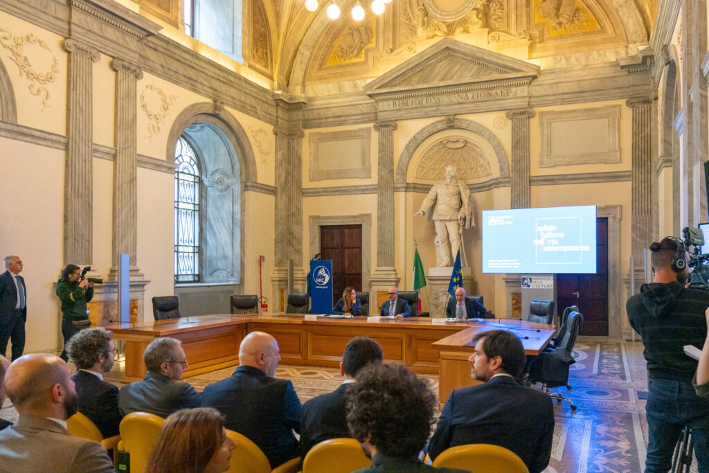 IL MINISTRO SANGIULIANO HA PRESENTATO AL MINISTERO DELLA CULTURA LA CAPITALE ITALIANA DELL’ARTE CONTEMPORANEA