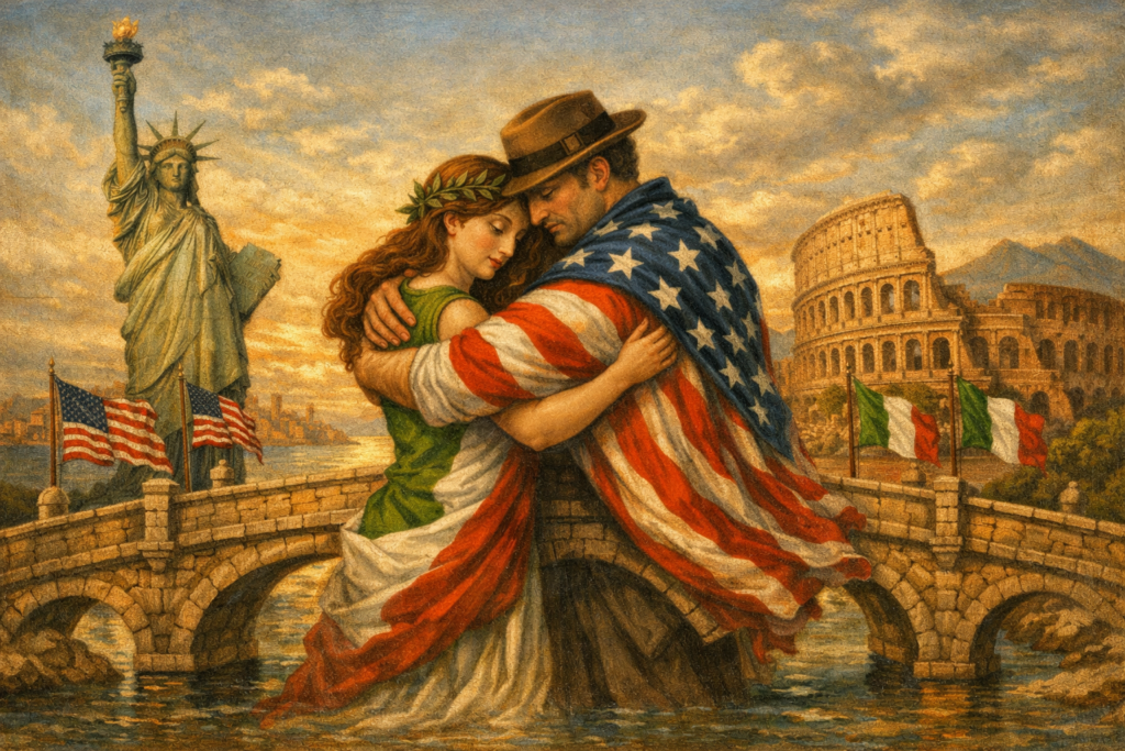 L’ALLEANZA NECESSARIA: COME L’ITALIA E GLI STATI UNITI HANNO TRASFORMATO L’ATLANTICO DA DISTANZA A DESTINO COMUNE