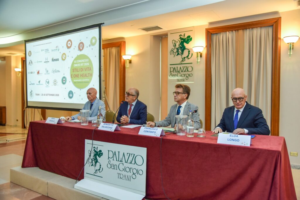 A TRANI LA SALUTE FA SQUADRA, 250 PROFESSIONISTI A CONFRONTO SU STILI DI VITA E ONE HEALTH