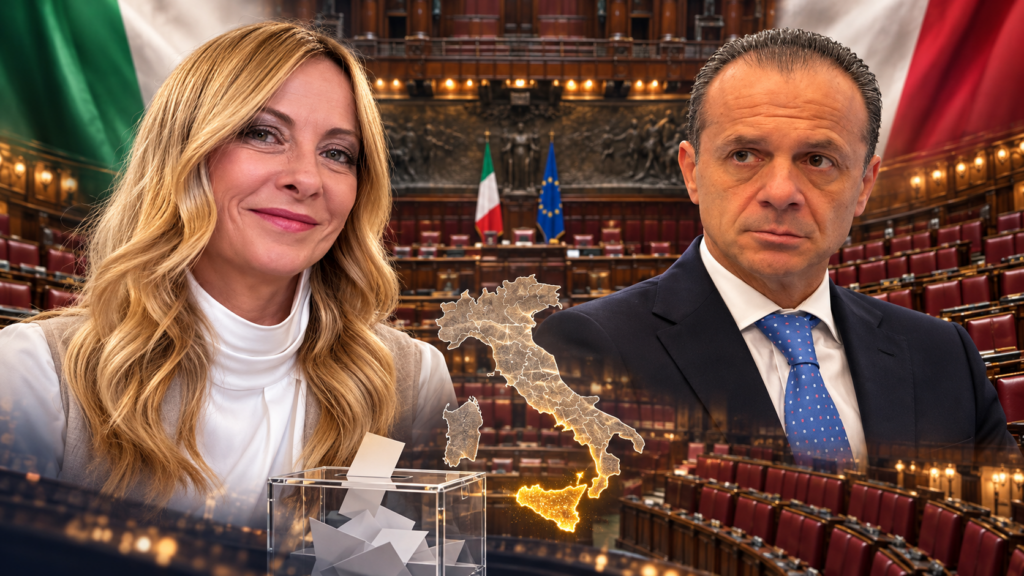 “SUD CHIAMA NORD” ENTRA NEL CENTRODESTRA, LA MOSSA DI MELONI PER INSEGUIRE IL 42 PER CENTO